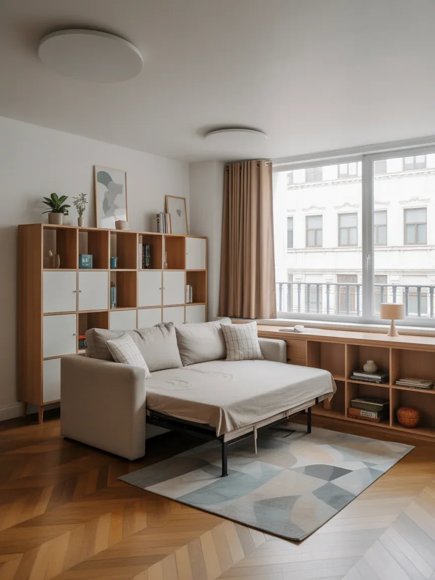 18. Apartment-Friendly Multi-Functional Cozy Room 18. Apartment-Friendly Multi-Functional Cozy Room