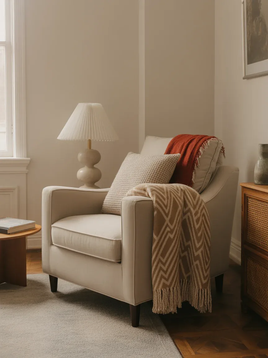 16. Armchair Blanket Sling 16. Armchair Blanket Sling