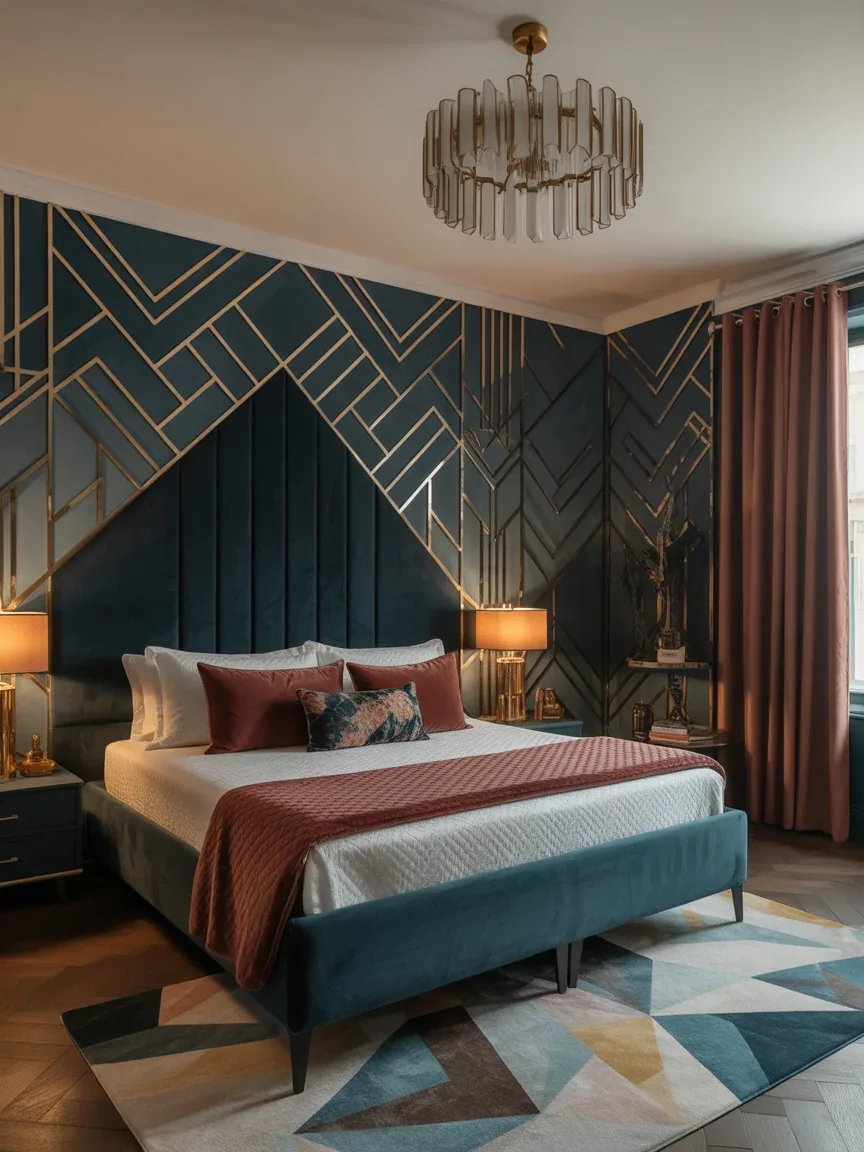 11. Art Deco Glam Bedroom 11. Art Deco Glam Bedroom