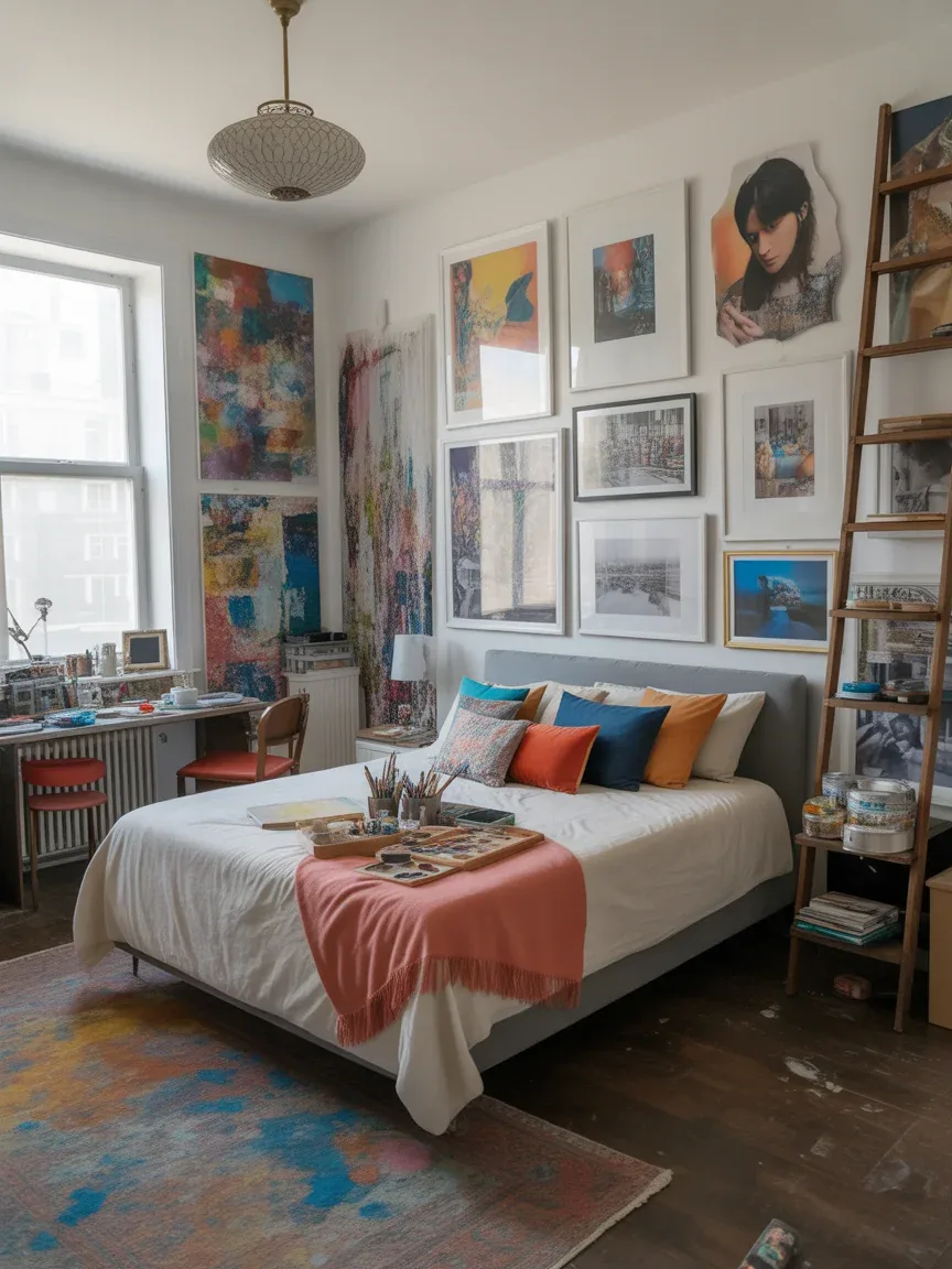 19. Artistic Creative Studio Bedroom 19. Artistic Creative Studio Bedroom