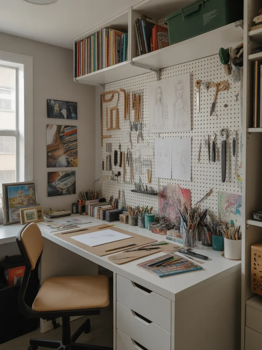 11. Artsy Creative Studio Bedroom 11. Artsy Creative Studio Bedroom