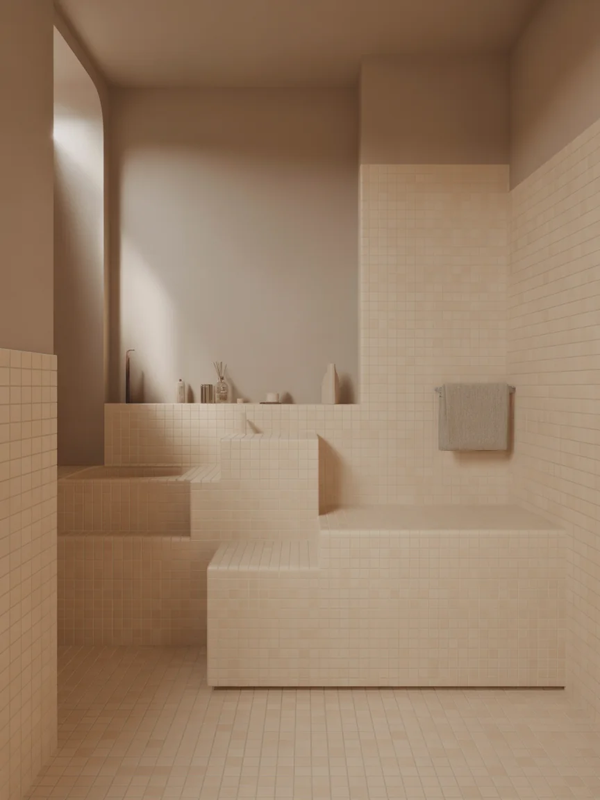 15. Beige-on-Beige Luxury With Layered Finishes