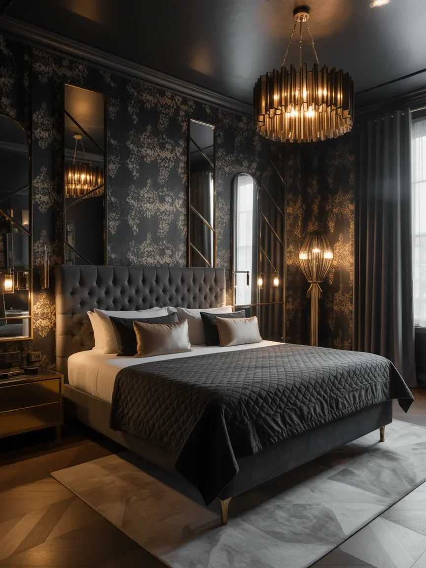 5. Black And Gold Luxe Hotel Vibes 5. Black And Gold Luxe Hotel Vibes