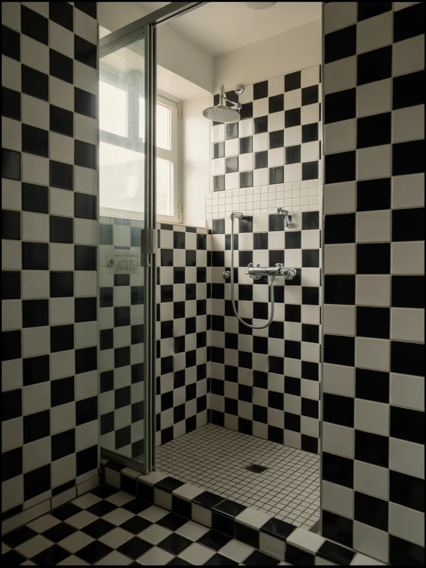 11. Black and White Checkerboard