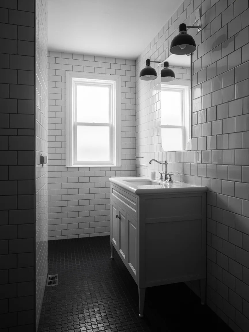 10. Black-and-White Graphic Style