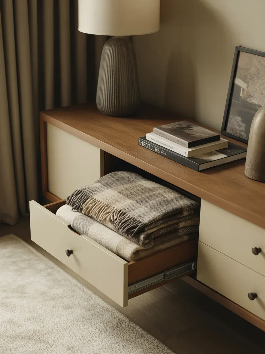 13. Blanket Drawer Console 13. Blanket Drawer Console