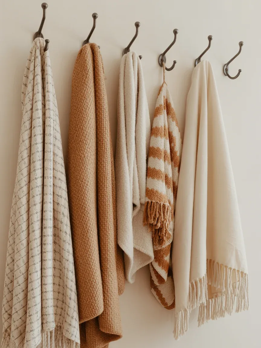 8. Blanket Wall Hooks 8. Blanket Wall Hooks