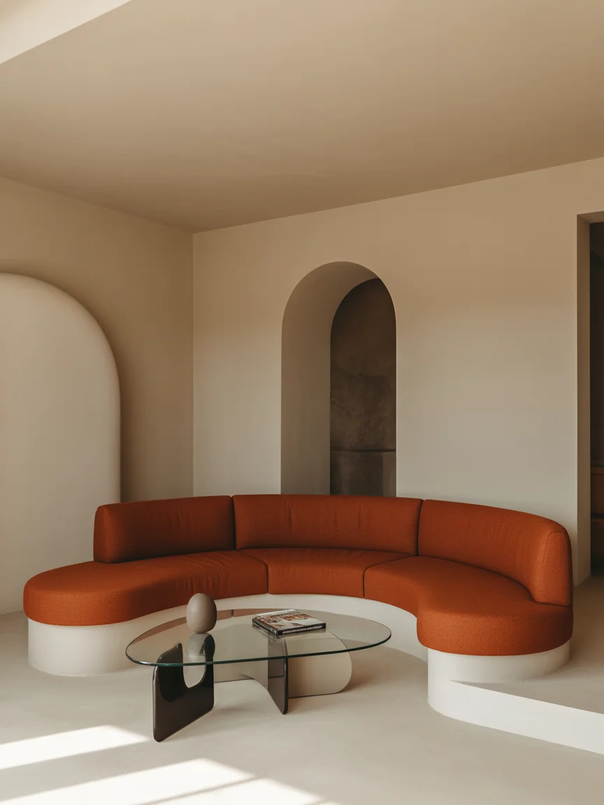 Blend Retro Shapes With Modern Materials