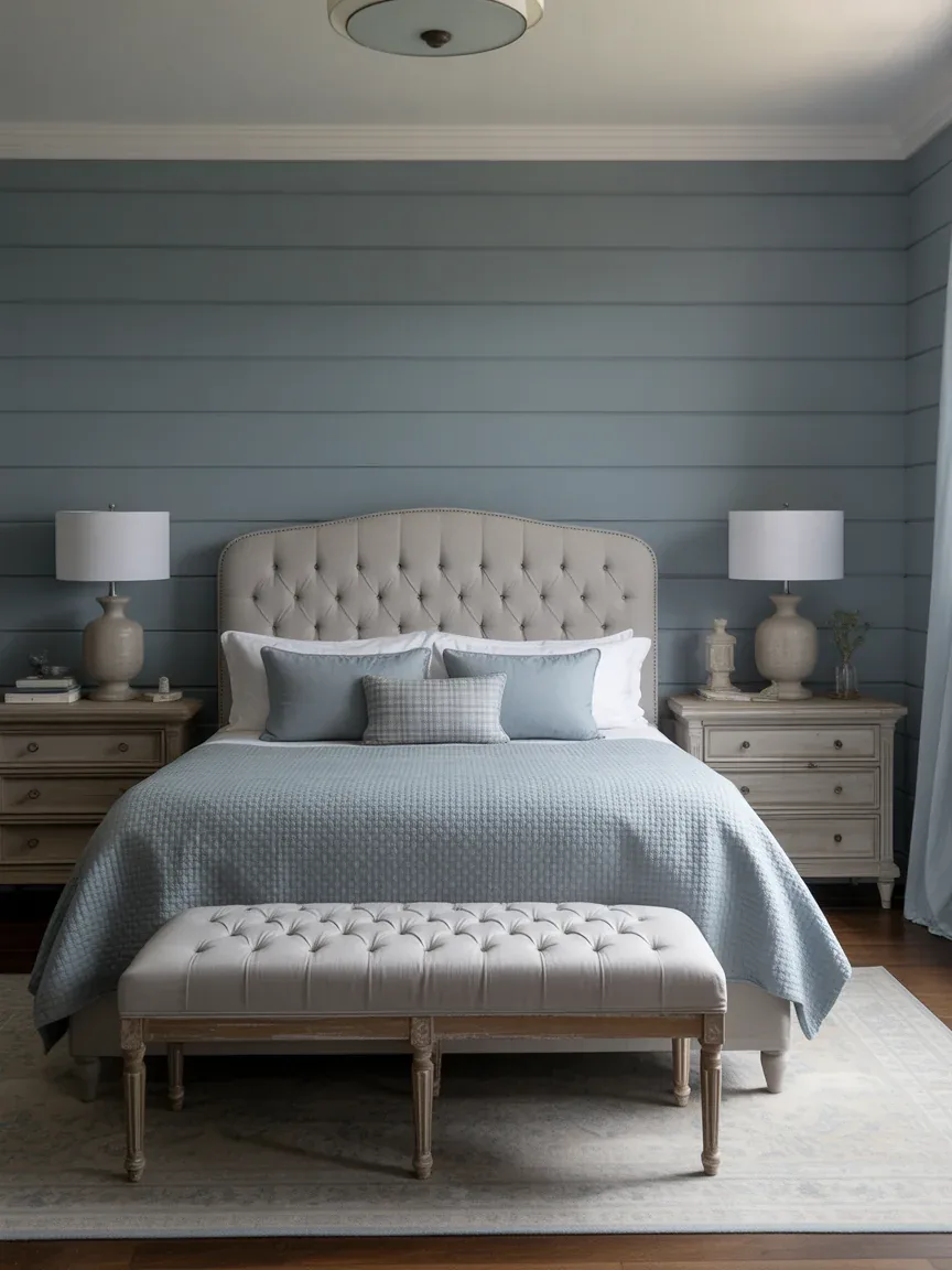 15. Blue-and-Gray Sophisticated Retreat 15. Blue-and-Gray Sophisticated Retreat