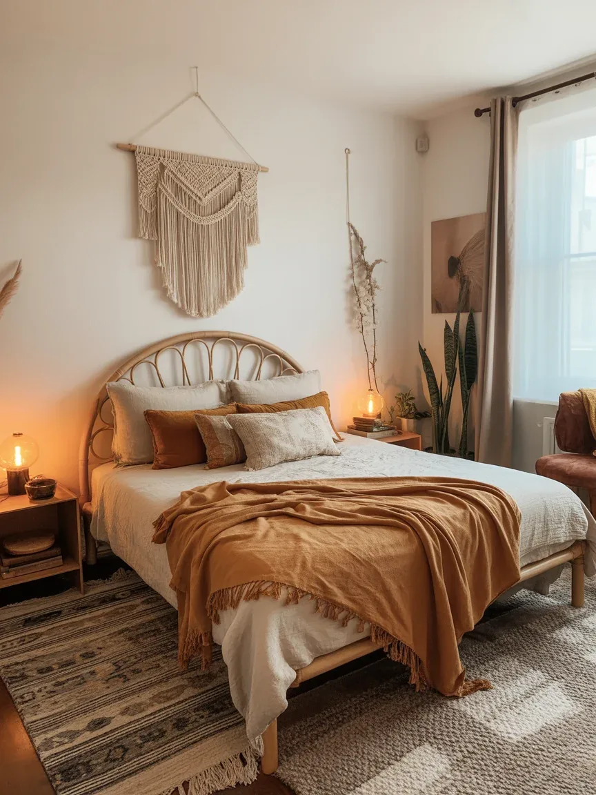 4. Boho Earth Haven With Layered Textures 4. Boho Earth Haven With Layered Textures