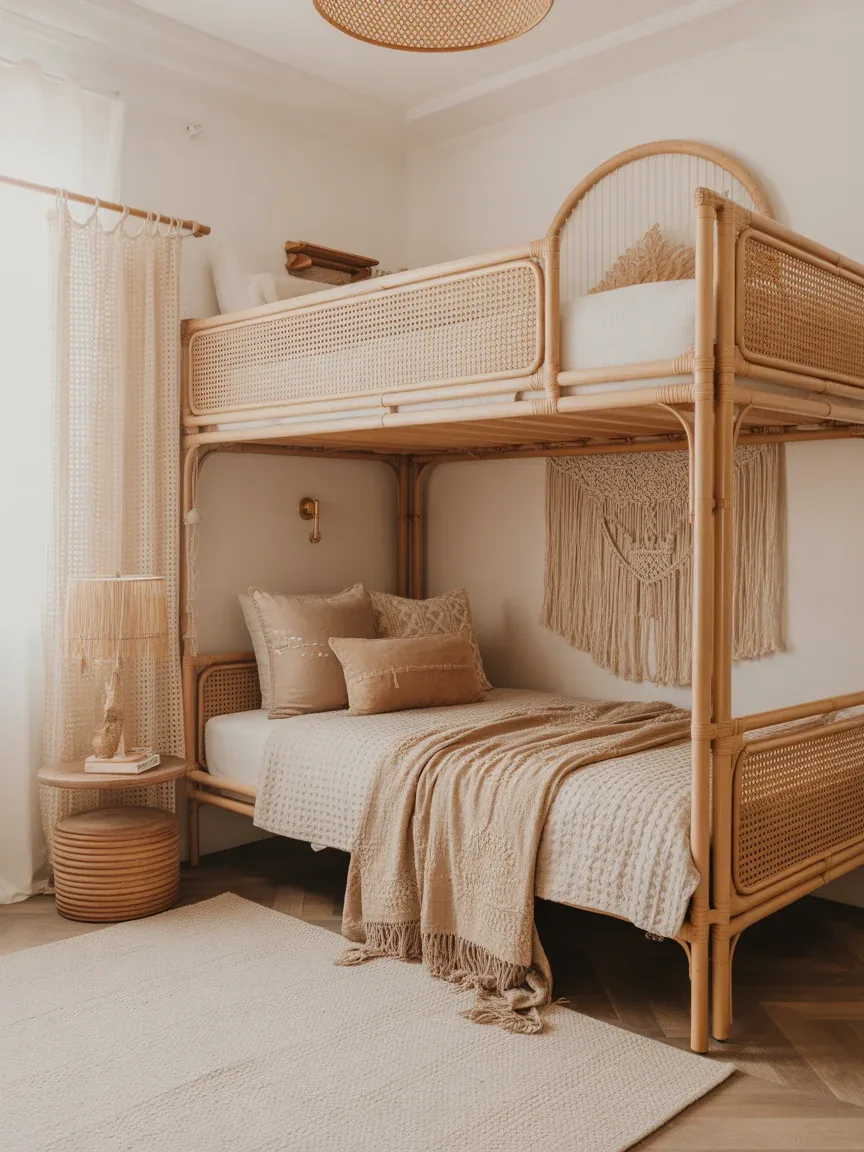 11. Boho Layered Texture Bunks 11. Boho Layered Texture Bunks