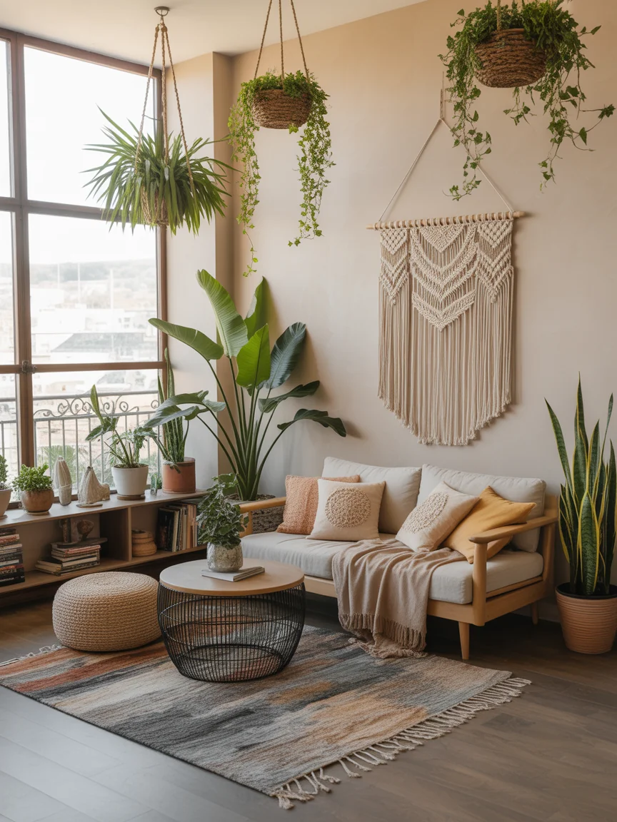 9. Boho Layered Texture Haven