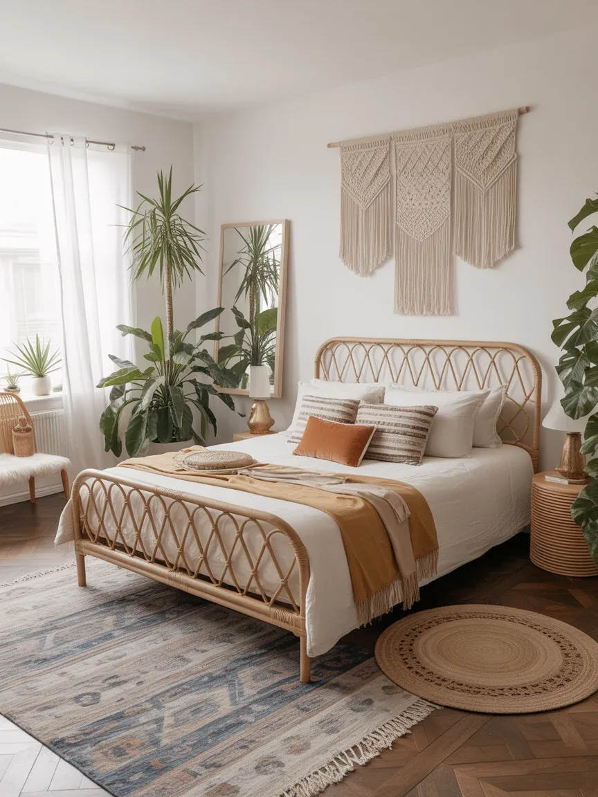 12. Boho Layered Texture Retreat 12. Boho Layered Texture Retreat