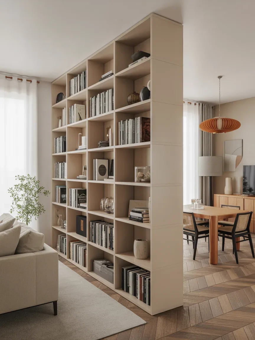 22. Bookshelf Room Divider 22. Bookshelf Room Divider