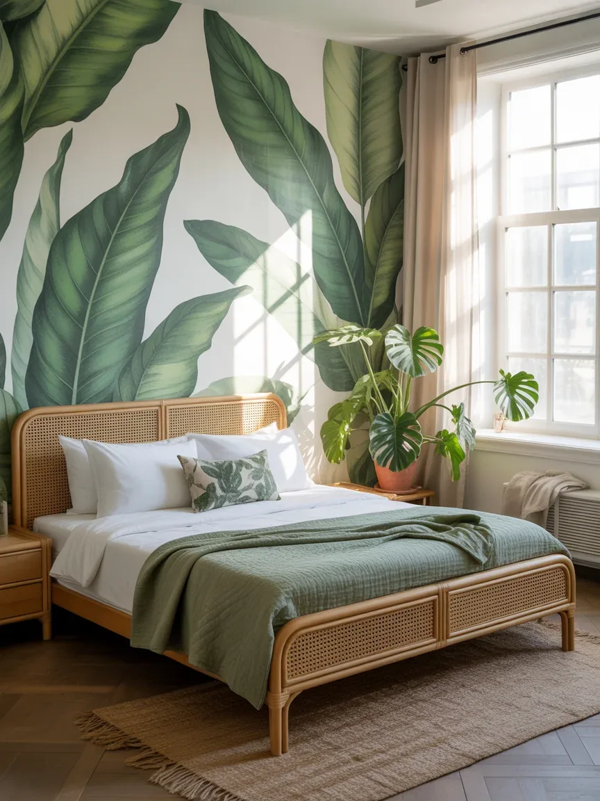 3. Botanical Escape With Oversized Leaves 3. Botanical Escape With Oversized Leaves