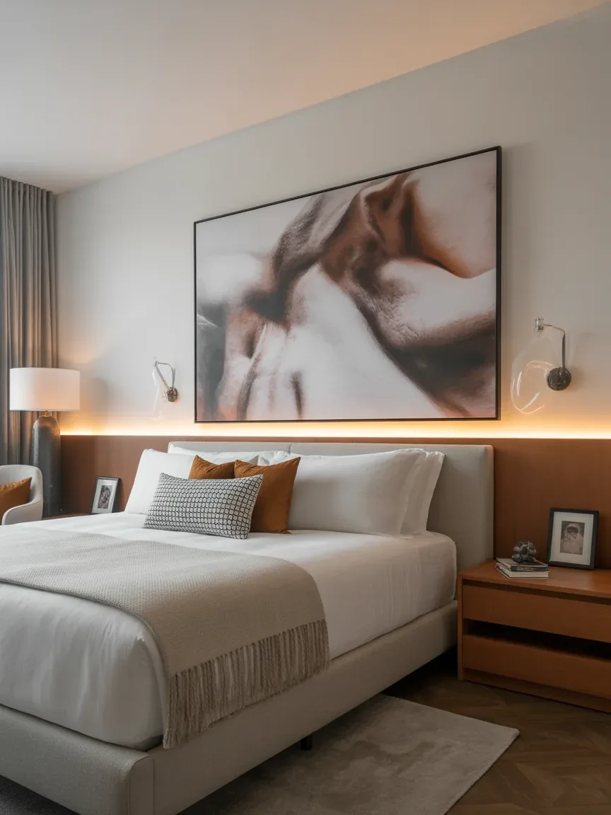 11. Boutique Hotel Chic With Statement Art 11. Boutique Hotel Chic With Statement Art
