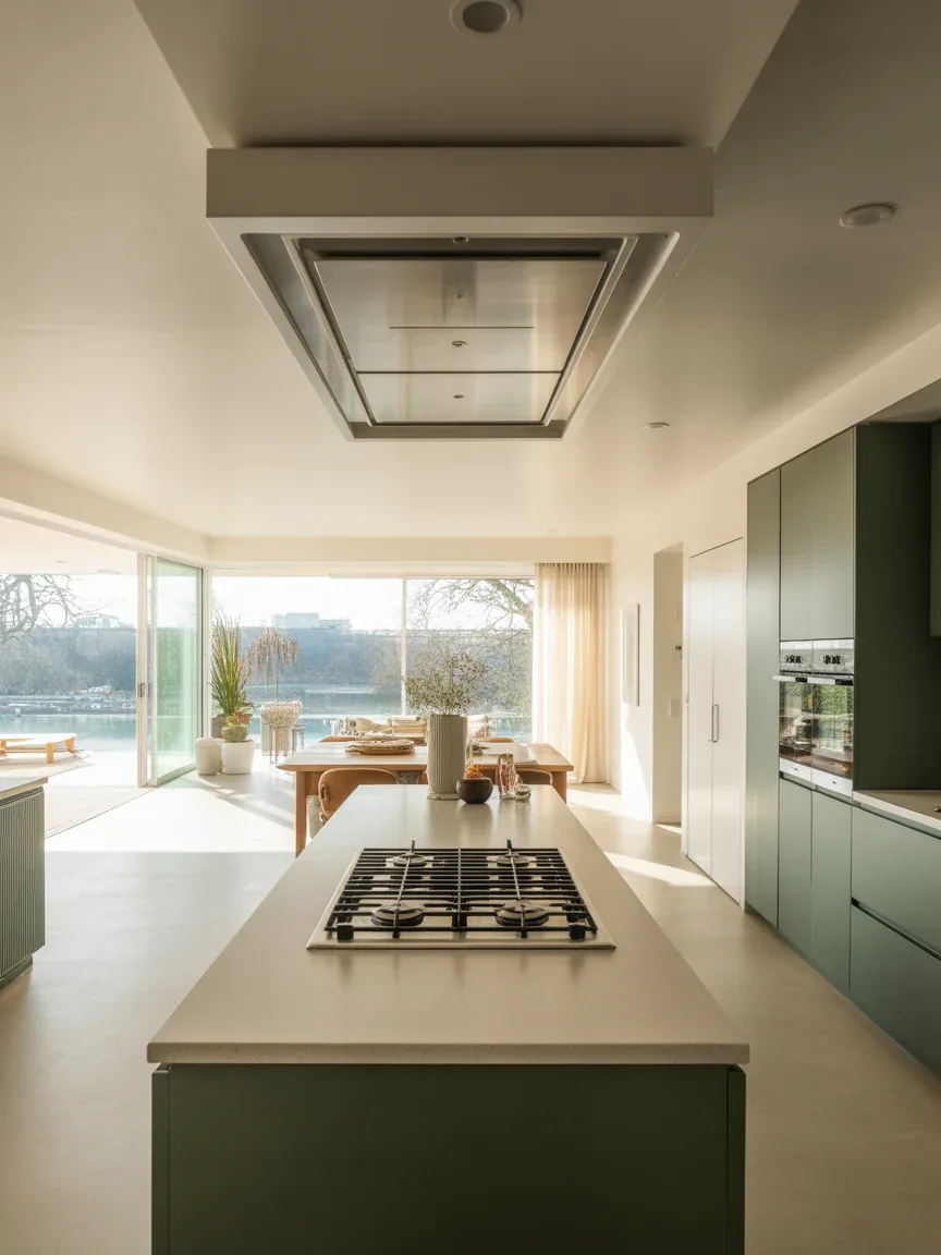 23. Built-In Ceiling Hood (Invisible Magic) 23. Built-In Ceiling Hood (Invisible Magic)