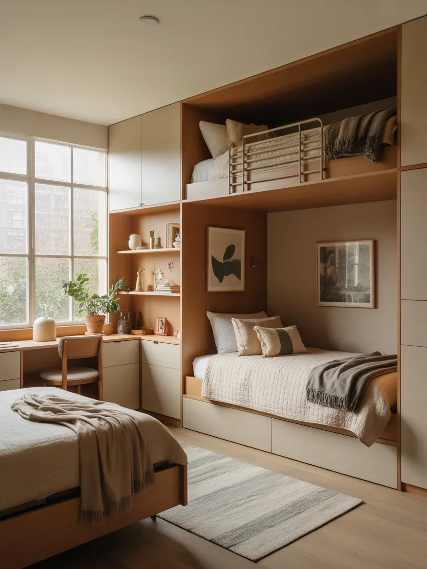 Built-In, Lofted, or Hidden? Bunk Bed Ideas for Every Room Size You’ll Love