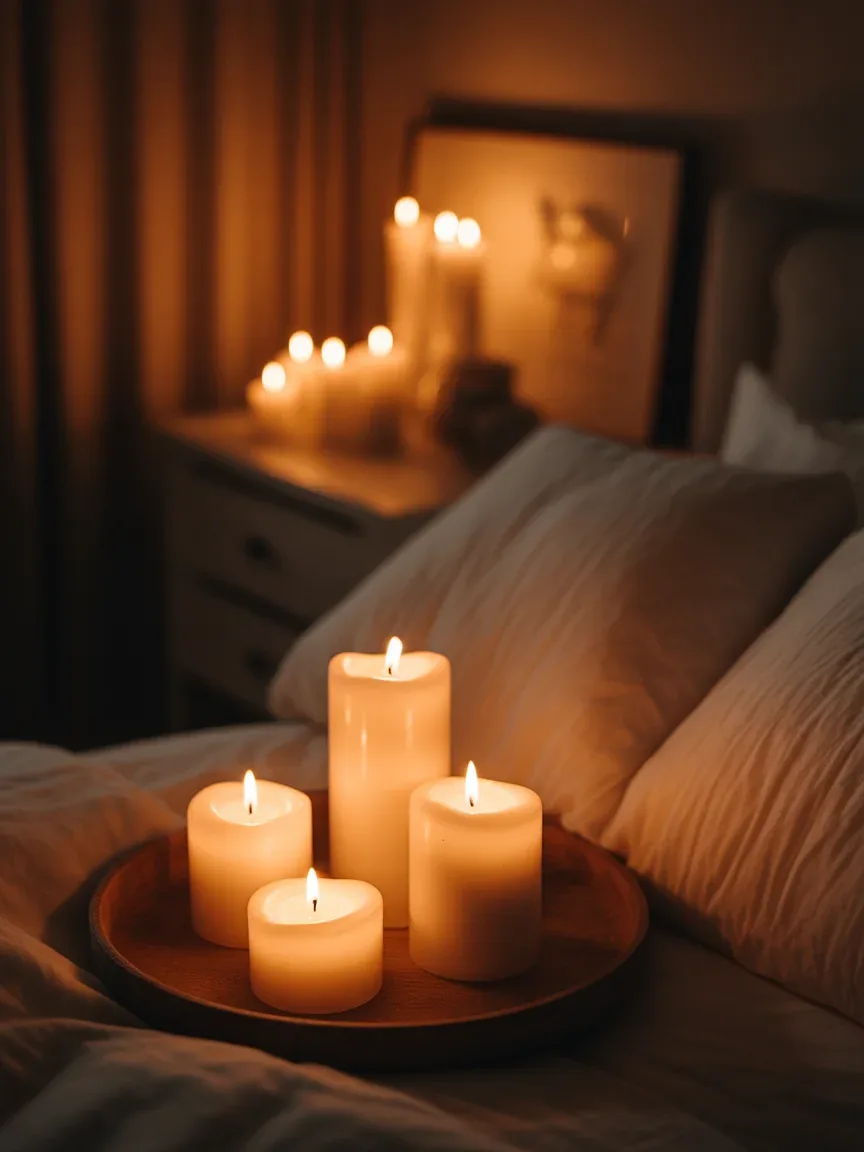 12. Candlelit Retreat With Soft Glow 12. Candlelit Retreat With Soft Glow