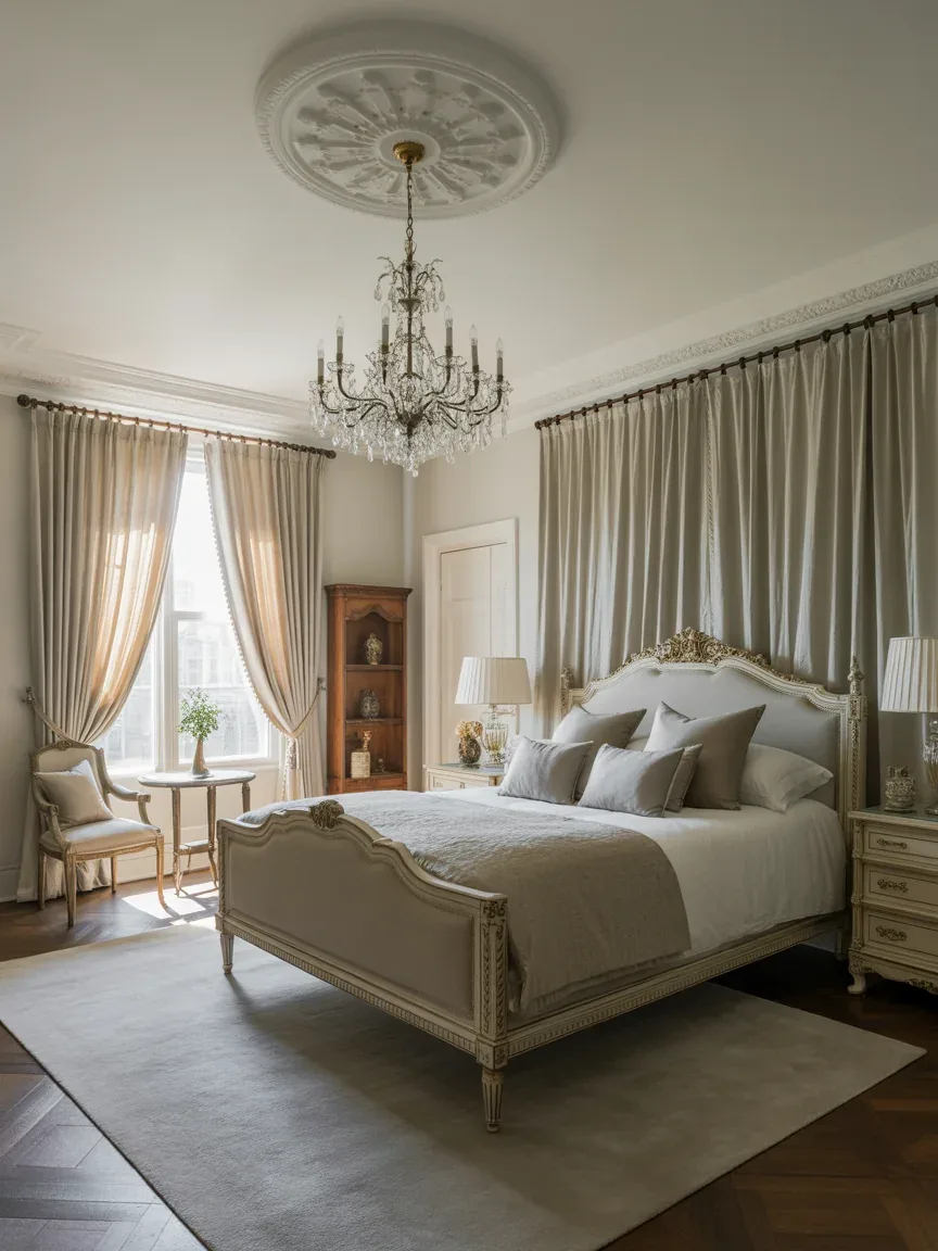 13. Ceiling Medallion and Chandelier Classic Suite 13. Ceiling Medallion and Chandelier Classic Suite