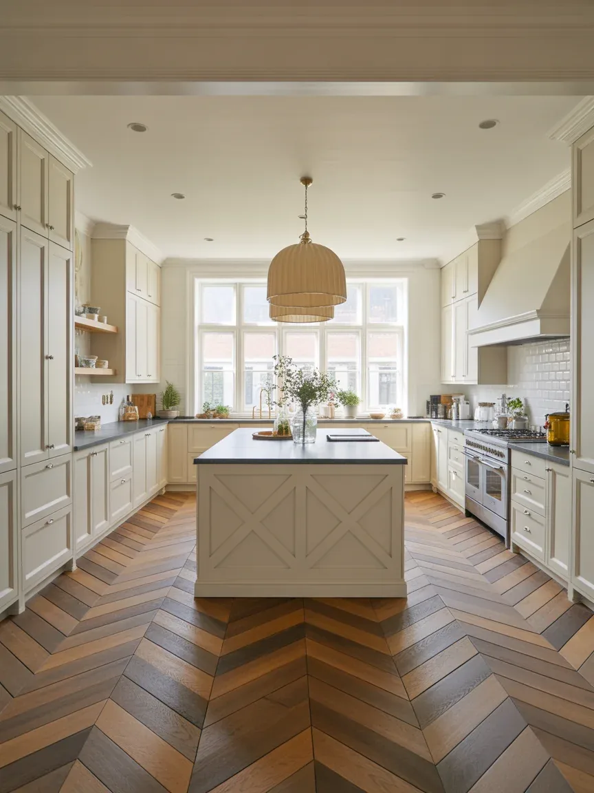 19. Chevron Wood Pattern Farmhouse Statement Floor 19. Chevron Wood Pattern Farmhouse Statement Floor