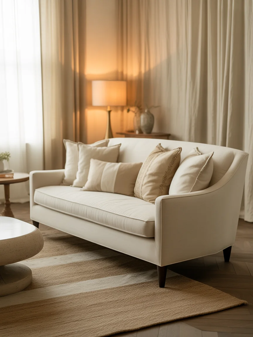 1. Classic Neutrals With Soft Layers