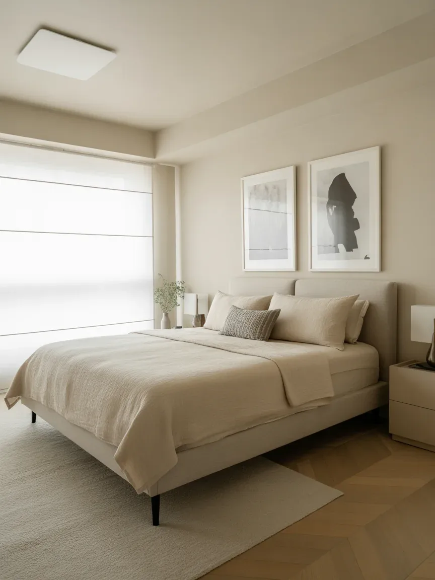 14. Clean Contemporary Neutral Space 14. Clean Contemporary Neutral Space