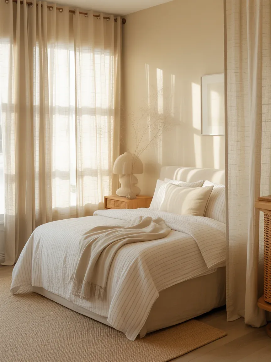 9. Coastal Beige Breeze Bedroom 9. Coastal Beige Breeze Bedroom