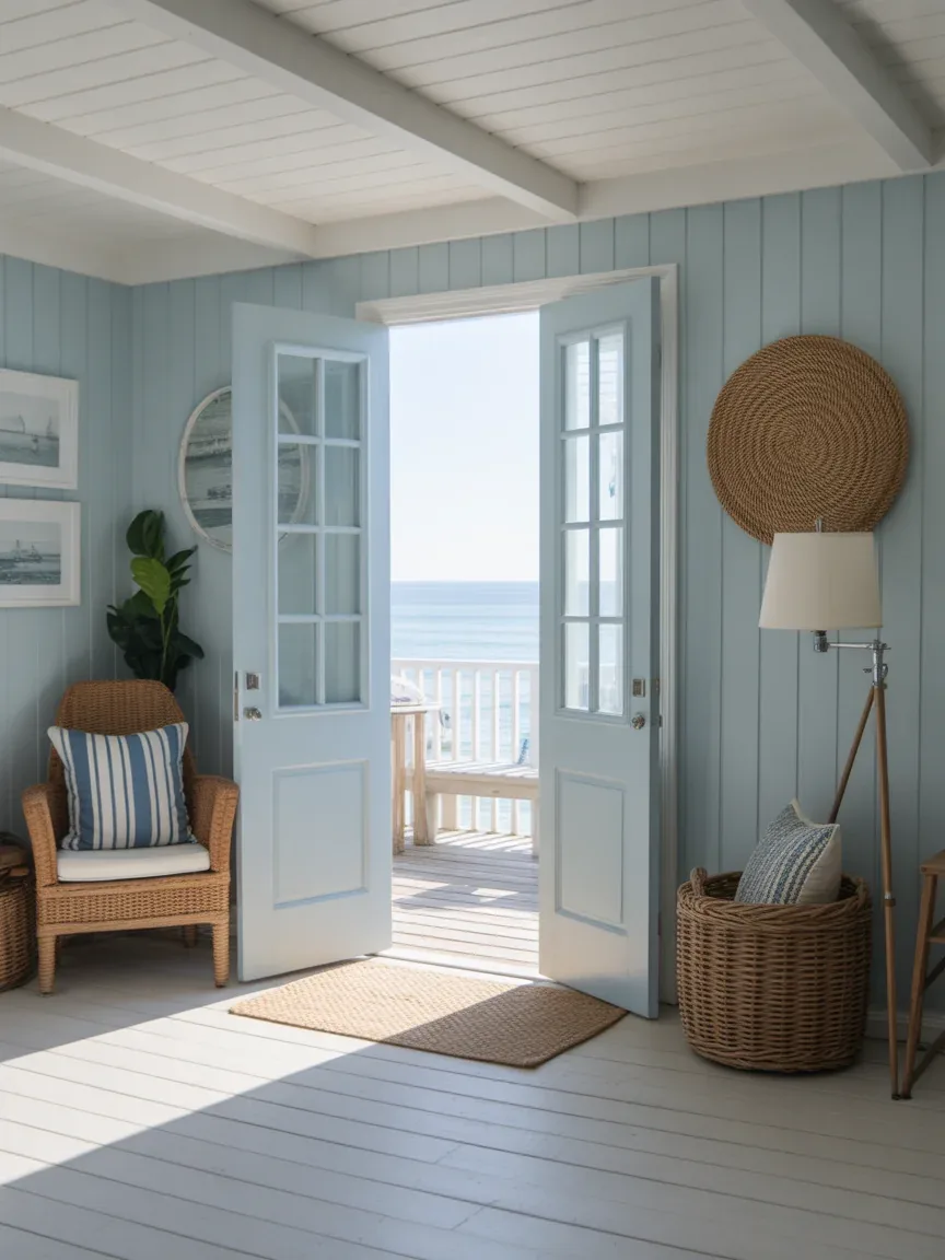 15. Coastal Blue Double Doors 15. Coastal Blue Double Doors