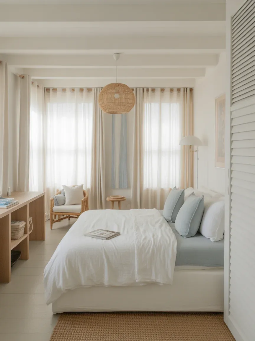 9. Coastal Calm With Breezy Whites And Blues 9. Coastal Calm With Breezy Whites And Blues