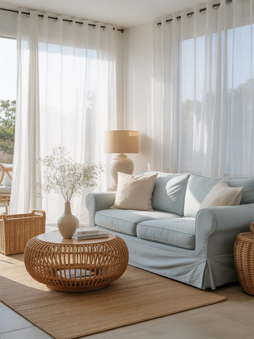 1. Coastal Calm With Soft Neutrals