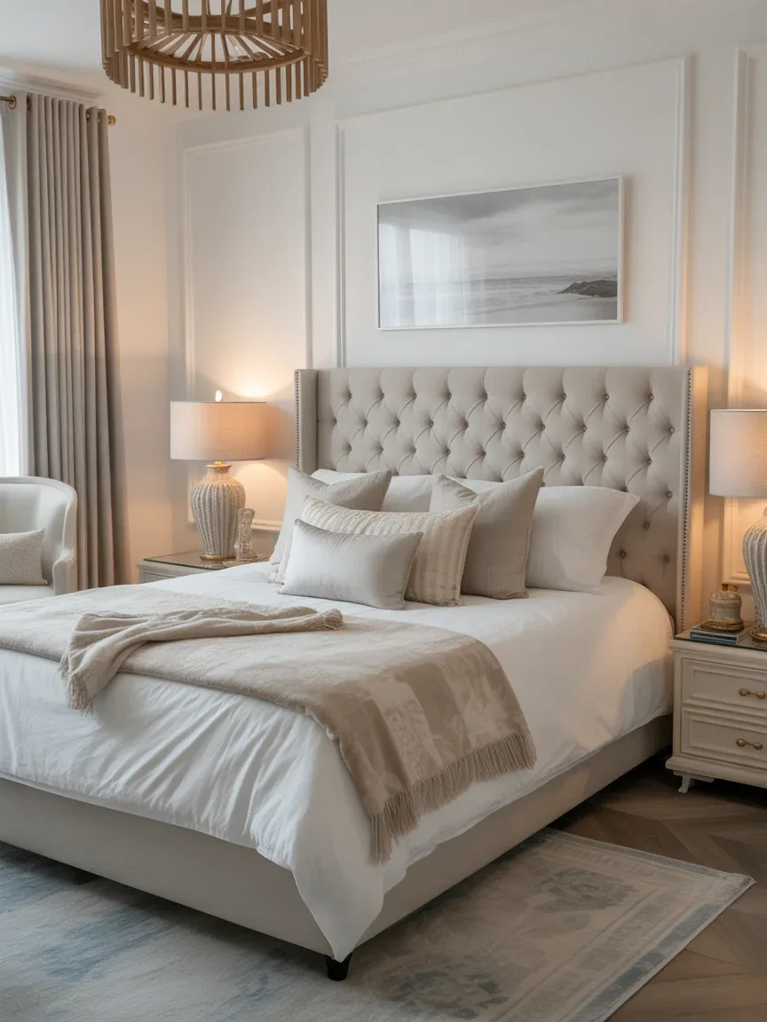 17. Coastal Glam Bedroom 17. Coastal Glam Bedroom