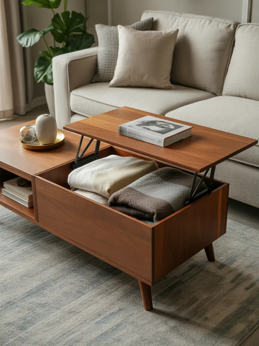 5. Coffee Table with Hidden Compartments 5. Coffee Table with Hidden Compartments
