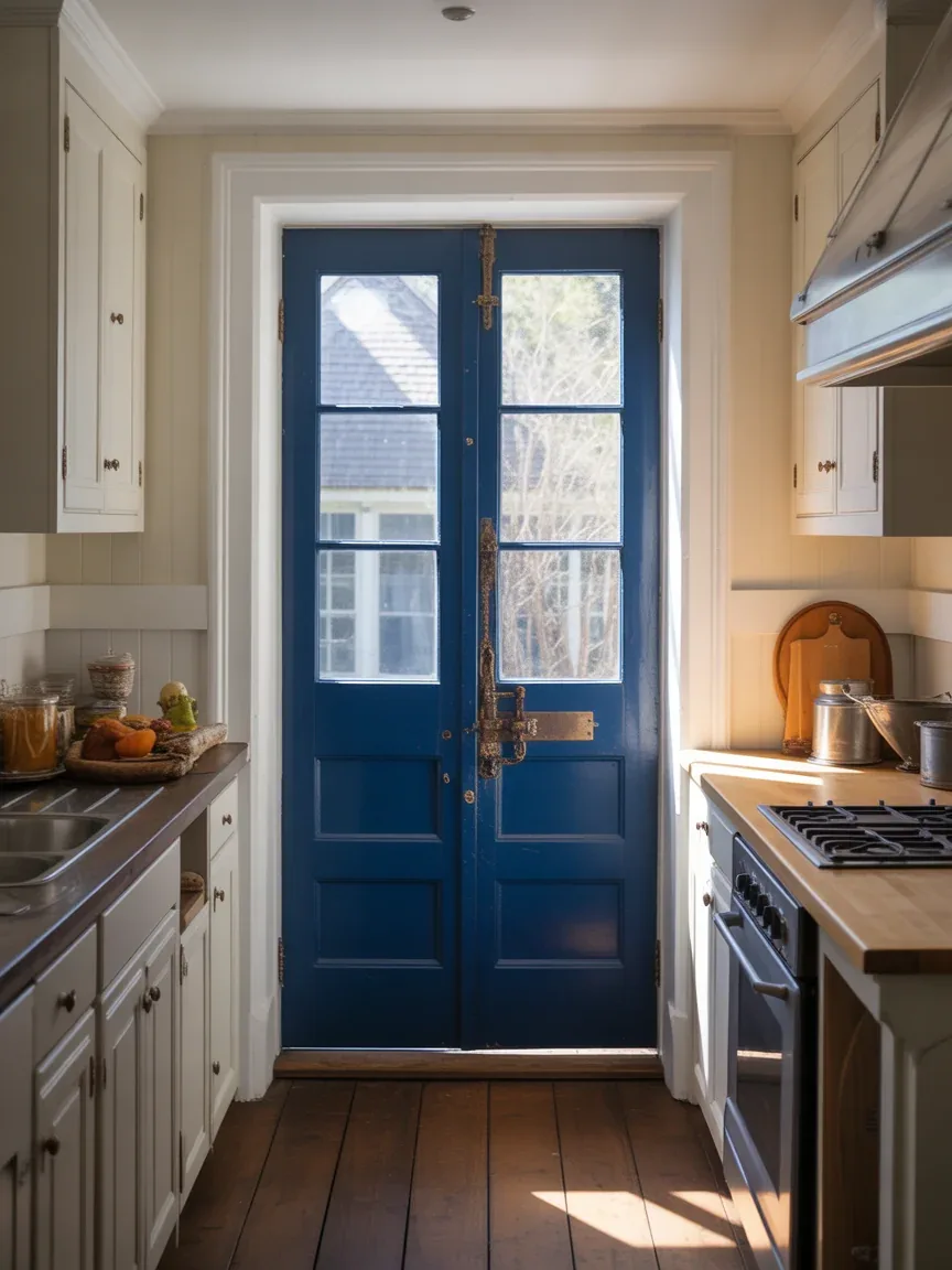 13. Colonial Kitchen With Dutch Door Entry 13. Colonial Kitchen With Dutch Door Entry