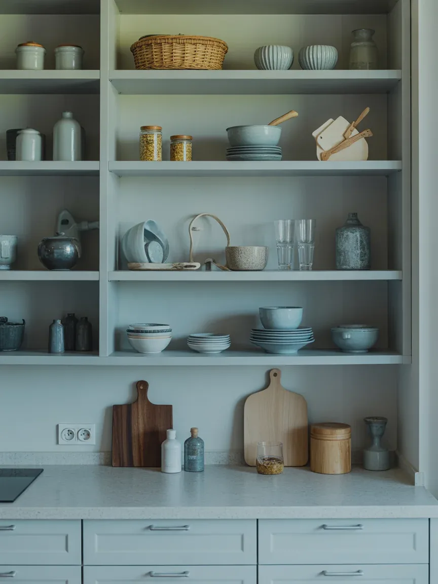 9. Color-Coordinated Shelf Story 9. Color-Coordinated Shelf Story