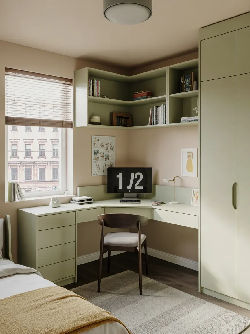 10. Compact Corner Study Solution 10. Compact Corner Study Solution