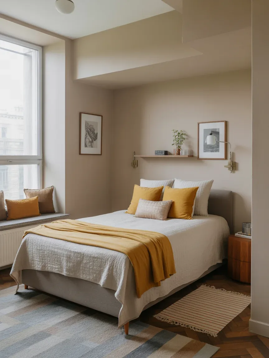 13. Corner Bed Layout For Maximum Space 13. Corner Bed Layout For Maximum Space