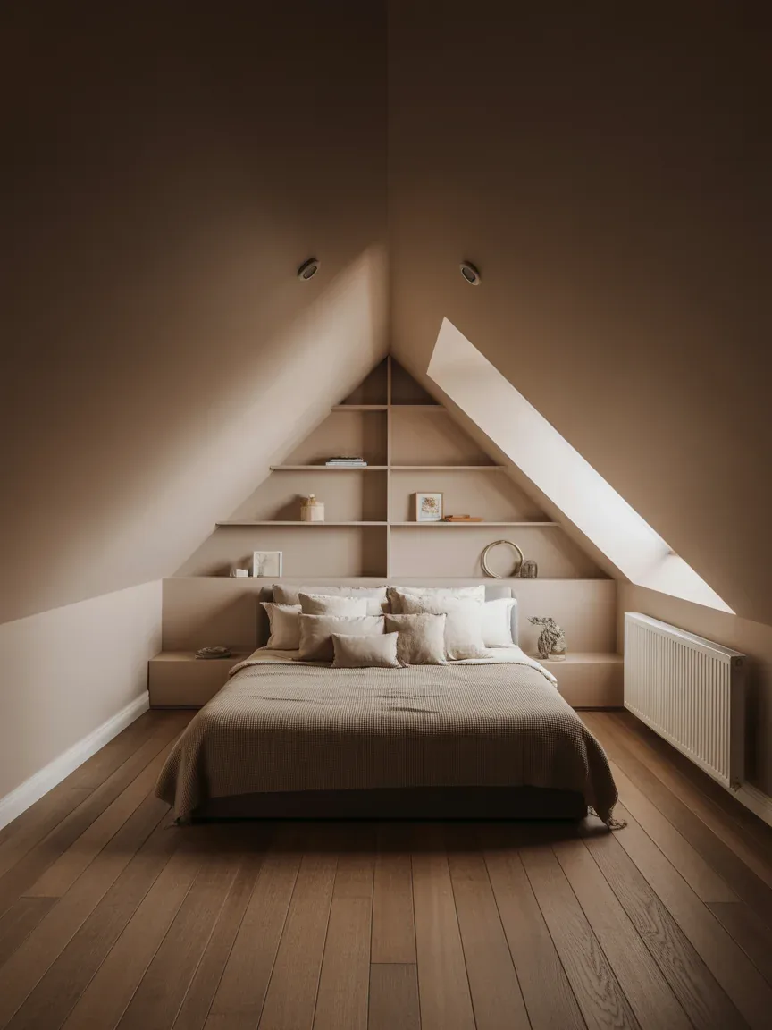 20. Cozy Attic-Style Bedroom 20. Cozy Attic-Style Bedroom