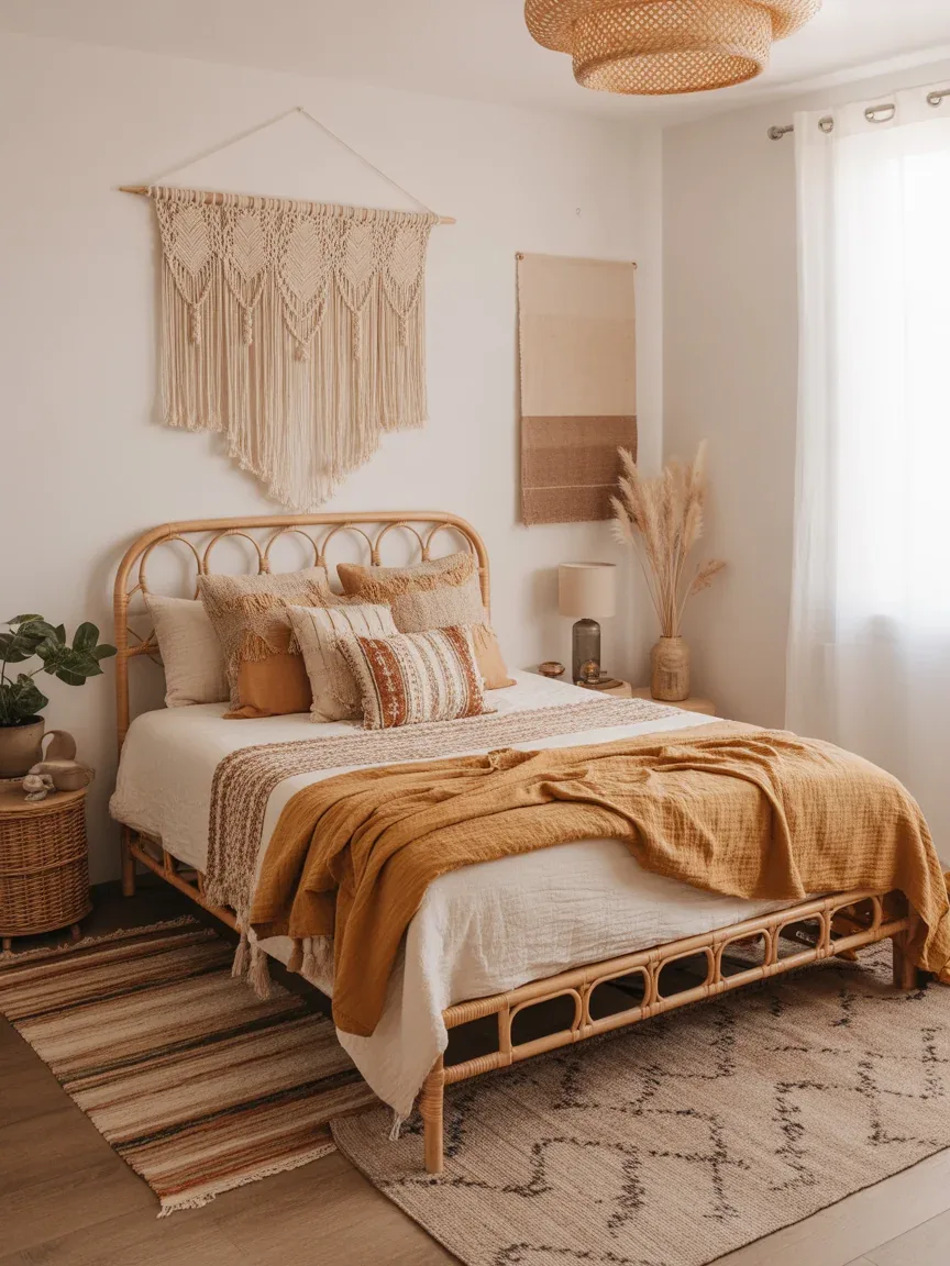 2. Cozy Boho Layered Haven 2. Cozy Boho Layered Haven