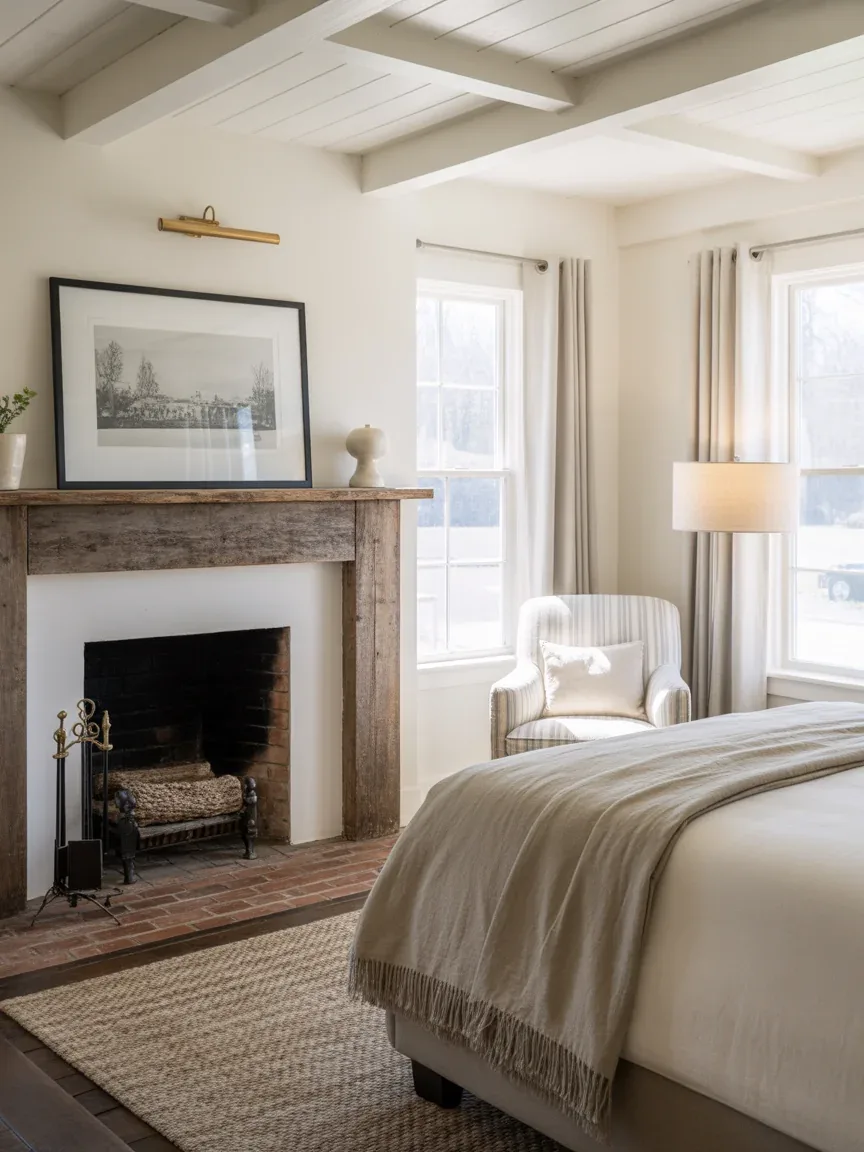 17. Cozy Coastal Farmhouse With Fireplace 17. Cozy Coastal Farmhouse With Fireplace