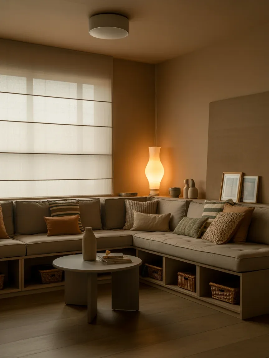 4. Cozy Corner Storage Lounge 4. Cozy Corner Storage Lounge