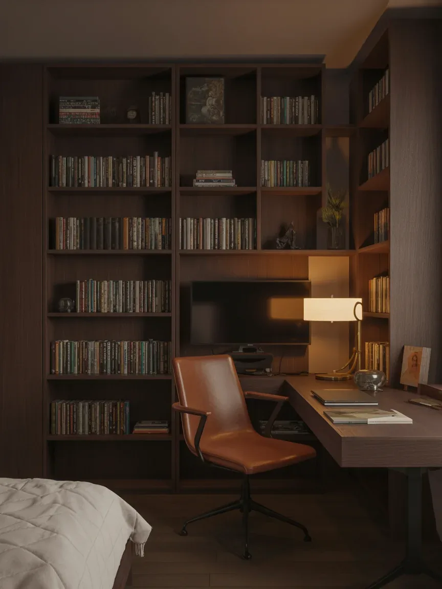 7. Cozy Dark Academia Sanctuary 7. Cozy Dark Academia Sanctuary