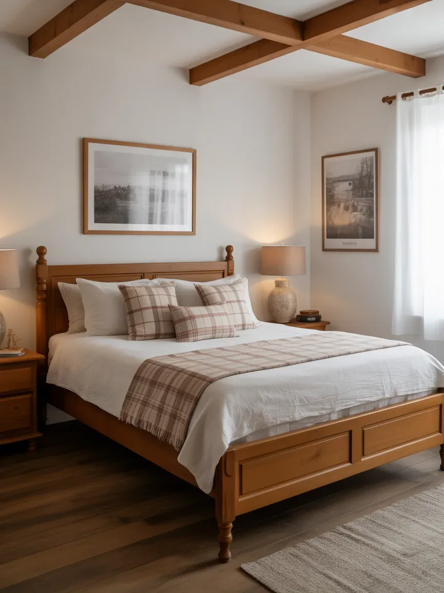 20. Cozy Farmhouse Bedroom Charm 20. Cozy Farmhouse Bedroom Charm