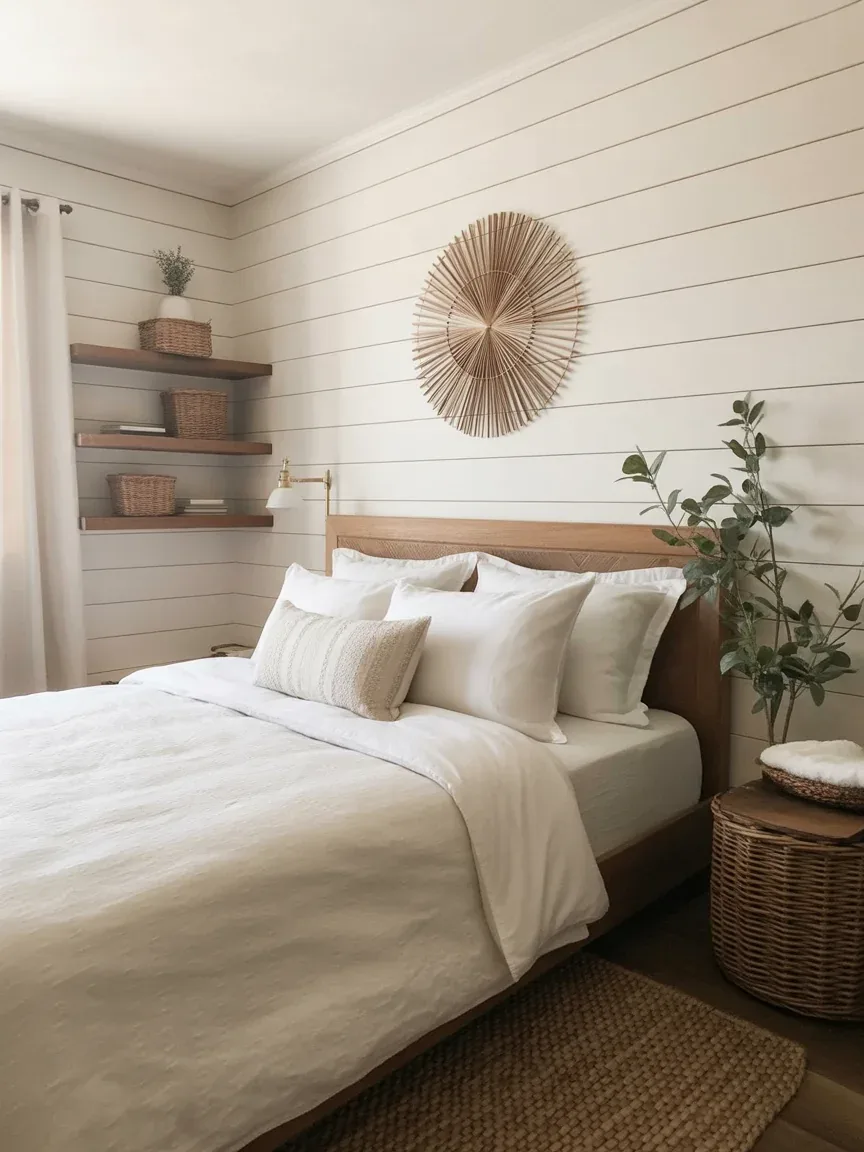 9. Cozy Farmhouse With Soft Whites and Wood 9. Cozy Farmhouse With Soft Whites and Wood