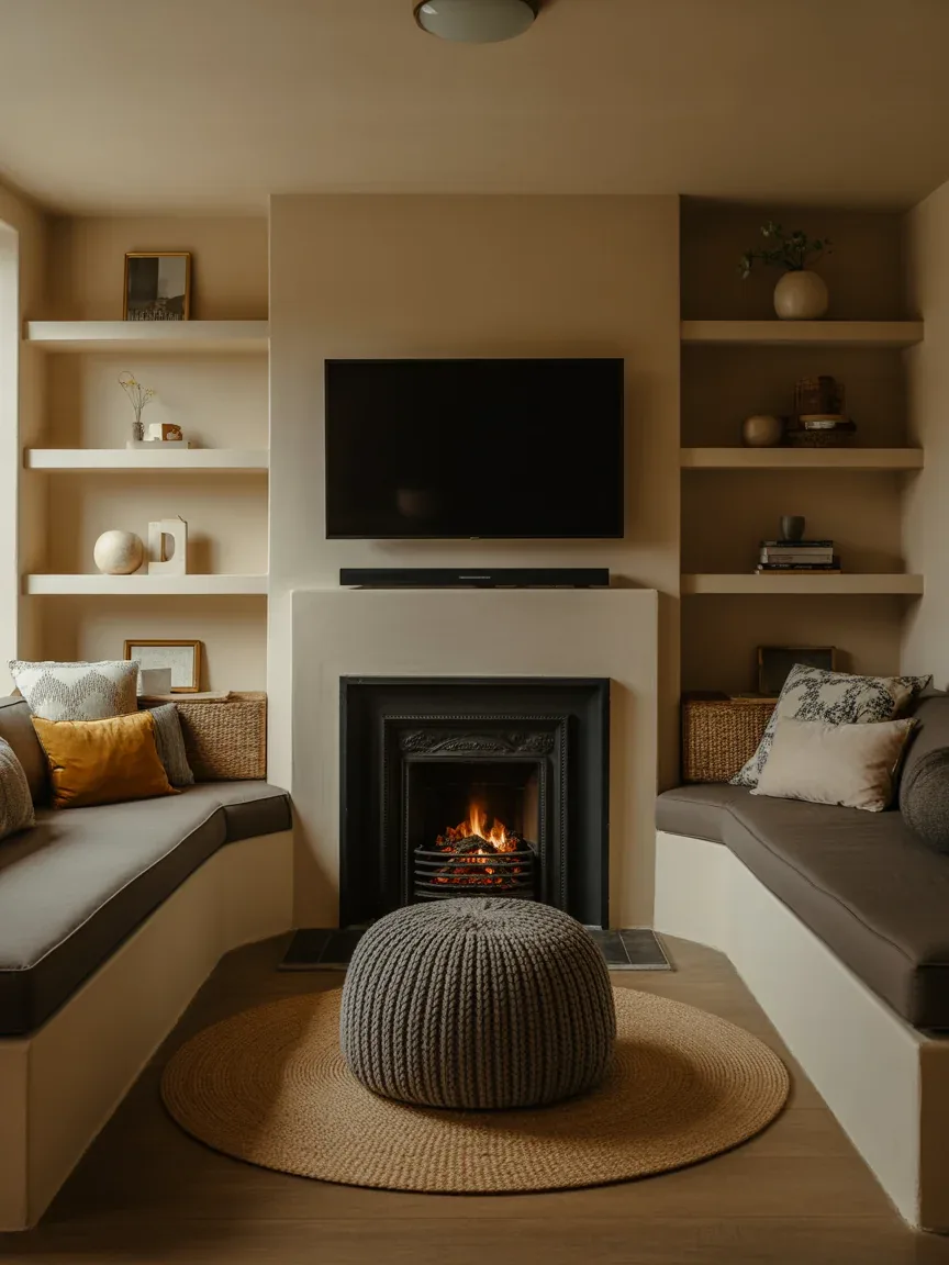 10. Cozy Nook With Built-In Bench Seating 10. Cozy Nook With Built-In Bench Seating