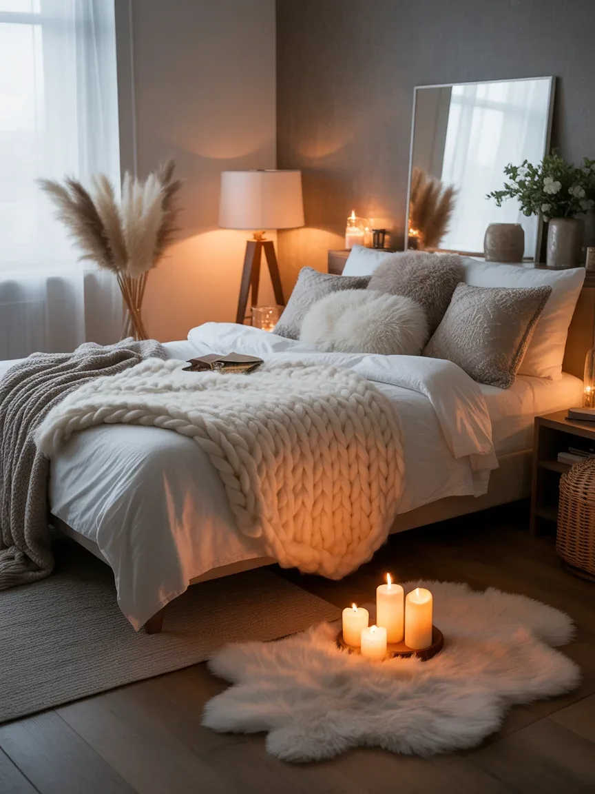 22. Cozy Winter Hygge Bedroom 22. Cozy Winter Hygge Bedroom