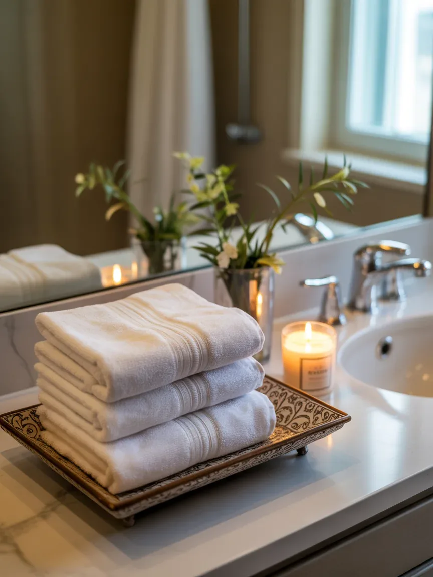 Create a Guest Bathroom Display Create a Guest Bathroom Display