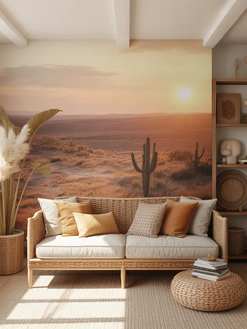 17. Desert Boho Living Room 17. Desert Boho Living Room
