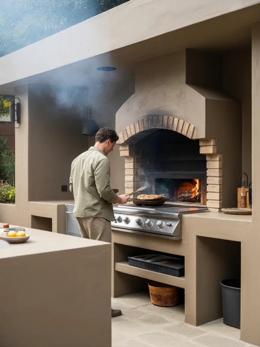 Design Around a Statement Cooking Zone Design Around a Statement Cooking Zone
