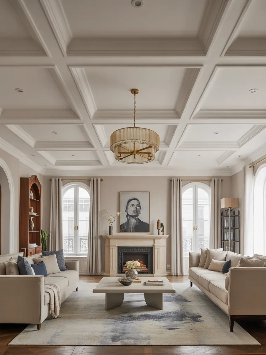 18. Dramatic Ceiling Design 18. Dramatic Ceiling Design
